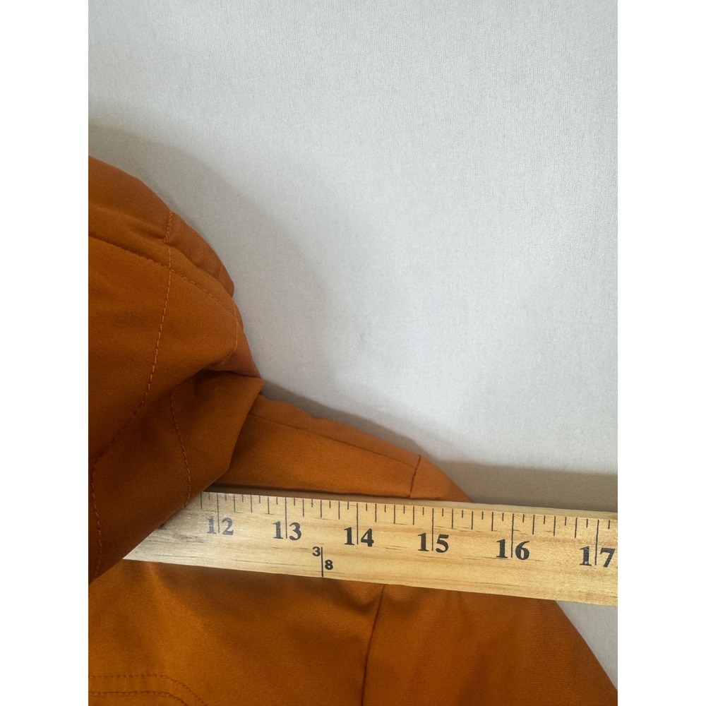 MEC Mountain Equipment Coop Boys Orange Insulated Winter Parka Ski Jacket 10 - Picture 12 of 13